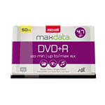Maxell DVD+R Discs, 4.7GB, 16x, Spindle, Silver, 50/Pack orginal image