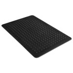 Millennium Mat Company Flex Step Rubber Anti-Fatigue Mat, Polypropylene, 24 x 36, Black orginal image