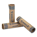 MMF Industries Preformed Tubular Coin Wrappers, Nickels, $2, 1000 Wrappers/Box orginal image