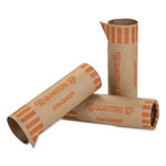 MMF Industries Preformed Tubular Coin Wrappers, Quarters, $10, 1000 Wrappers/Box orginal image