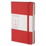 Moleskine Hard Cover Notebook, Narrow Rule, Red Cover, 5.5 x 3.5, 192 Sheets orginal image