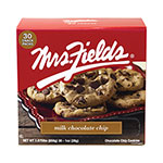 Mrs. Fields® Milk Chocolate Chip Cookies, 1 oz, Indidually Wrapped Pack, 30/Box orginal image