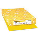 Neenah Paper Color Paper, 24 lb, 11 x 17, Solar Yellow, 500/Ream orginal image