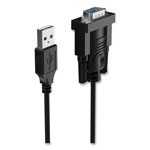 NXT Technologies™ USB to Serial Adapter, 1 ft, Black orginal image