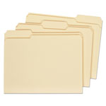 Office Impressions Top Tab Manila File Folders, 1/3-Cut Tabs, Letter Size, 100/Box orginal image