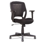 OIF Swivel/Tilt Mesh Task Chair, Supports up to 250 lbs., Black Seat/Black Back, Black Base orginal image