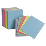 Oxford Ruled Mini Index Cards, 3 x 2 1/2, Assorted, 200/Pack orginal image