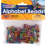 Pacon Alphabet Beads, Skill Learning: Alphabet, Assorted orginal image