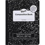 Pacon Marble Hard Cover College Rule Composition Book, 9.75