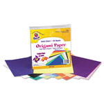Pacon Origami Paper, 30lb, 9 x 9, Assorted Bright Colors, 40/Pack orginal image