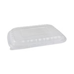 Pactiv EarthChoice Entree2Go Takeout Container Vented Lid, 11.75 x 8.75 x 0.98, Clear, 200/Carton orginal image