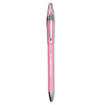 Papermate® FlexGrip Elite Write for Hope Retractable Ballpoint Pen, 1mm, Black Ink/Pack Barrel, Dozen orginal image