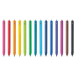 Papermate® InkJoy Retractable Gel Pen, Medium 0.7mm, Assorted Ink/Barrel, 14/Pack orginal image