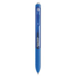 Papermate® InkJoy Retractable Gel Pen, Micro 0.5mm, Blue Ink/Barrel, Dozen orginal image