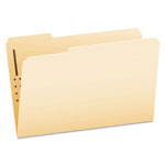 Pendaflex Manila Folders with One Fastener, 1/3-Cut Tabs, Legal Size, 50/Box orginal image