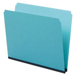 Pendaflex Pressboard Expanding File Folders, Straight Tab, Letter Size, Blue, 25/Box orginal image