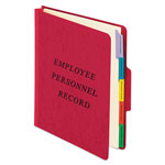 Pendaflex Vertical Style Personnel Folders, 1/3-Cut Tabs, Center Position, Letter Size, Red orginal image