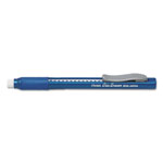 Pentel Clic Eraser Grip Eraser, White Polyvinyl Chloride Eraser, Blue Barrel orginal image