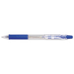 Pentel R.S.V.P. RT Retractable Ballpoint Pen, Medium 1mm, Blue Ink, Clear Barrel, Dozen orginal image