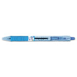 Pilot B2P Bottle-2-Pen Retractable Ballpoint Pen, 0.7mm, Blue Ink, Translucent Blue Barrel, Dozen orginal image