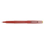 Pilot Razor Point Stick Porous Point Marker Pen, 0.3mm, Red Ink/Barrel, Dozen orginal image