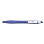 Pilot RexGrip BeGreen Retractable Ballpoint Pen, Medium 1mm, Blue Ink/Barrel, Dozen orginal image