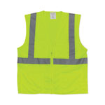 PIP ANSI Class 2 Hook and Loop Safety Vest, 2X-Large, Hi-Viz Lime Yellow orginal image