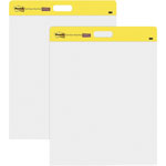 Post-it® Self-Stick Easel Pads - 20 Sheets - Plain - Stapled - 18.50 lb Basis Weight - 20