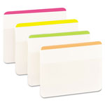 Post-it® Tabs, Lined, 1/5-Cut Tabs, Assorted Brights, 2