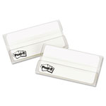 Post-it® Tabs, 1/3-Cut Tabs, White, 3