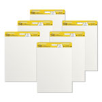 Post-it® Vertical-Orientation Self-Stick Easel Pad Value Pack, Unruled, 30 White 25 x 30 Sheets, 6/Carton orginal image
