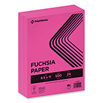 Printworks™ Professional Color Paper, 24 lb Text Weight, 8.5 x 11, Fuchsia, 500/Ream orginal image