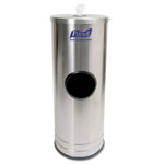 Purell Dispenser Stand f/Sanitizing Wipes, Holds 1500 Wipes, 10.25 x 10.25 x 14.5, SS orginal image