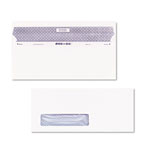 Quality Park Reveal-N-Seal Envelope, #10, Commercial Flap, Self-Adhesive Closure, 4.13 x 9.5, White, 500/Box orginal image