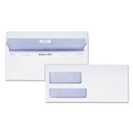 Quality Park Reveal-N-Seal Envelope, #9, Commercial Flap, Self-Adhesive Closure, 3.88 x 8.88, White, 500/Box orginal image