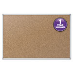 Quartet® Cork Bulletin Board, 24 x 18, Silver Aluminum Frame orginal image