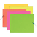 Riverside Paper Assorted Neon Color Poster Board, 22" x 28" orginal image