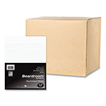 Roaring Spring Paper Boardroom Gummed Pad, Wide Rule, 50 White 8.5 x 11 Sheets, 72/Carton orginal image