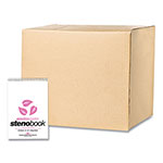 Roaring Spring Paper EnviroShades Steno Pad, Gregg Rule, White Cover, 80 Pink 6 x 9 Sheets, 24 Pads/Carton orginal image