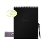 Rocketbook Flip Smart Notepad, Lined/Dot Grid Rule, 16 White 8.5 x 11 Sheets, Black Cover orginal image