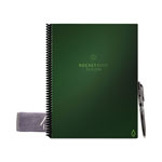Rocketbook Fusion Smart Notebook, Seven Assorted Page Formats, Terrestrial Green Cover, 11 x 8.5, 21 Sheets orginal image