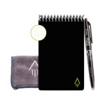 Rocketbook Mini Notepad, Dotted Rule, 24 White 3.5 x 5.5 Sheets, Black Cover orginal image
