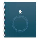 Rocketbook Wave Smart Reusable Notebook, Dotted Rule, Blue Cover, 9.5 x 8.5, 40 Sheets orginal image