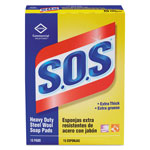 S.O.S. Steel Wool Soap Pad, 15 Pads/Box orginal image
