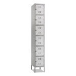 Safco Box Locker, 12w x 18d x 78h, Two-Tone Gray orginal image