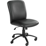 Safco Exec. High-Back Chair, 27" x 30-1/4" x 40-3/4"-44-3/4", Black Vinyl orginal image