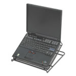 Safco Onyx Adjustable Steel Mesh Laptop Stand, 12 1/4 x 12 1/4 x 1, Black orginal image