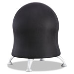 Safco Zenergy Ball Chair, Black Seat/Black Back, Silver Base orginal image