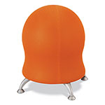 Safco Zenergy Ball Chair, Backless, Supports Up to 250 lb, Orange Fabric orginal image