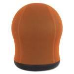 Safco Zenergy Swivel Ball Chair, Orange Seat/Orange Back, Black Base orginal image